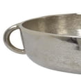 thumbnail image 3 of Benjara 16" Tabletop Decorative Bowl with a Pedestal Footed Base- Silver, 3 of 6