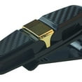 thumbnail image 4 of jiaping Generic Car Sun Visor Sunglasses Holder Compact 180 degree Rotating Glasses Holder Gold, 4 of 6