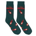 thumbnail image 6 of Crazy Socks, Franks Red Hot, Funny Socks for Men Women, Fun Crew Print, Large, 6 of 6