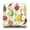 Chili Floor Pillow, variant on Yellow Banana Meditation Pillow – 22x22 Inch Large Cushion, Dutch Velvet, Kawaii Banana Lover Pattern for Yoga & Relaxation