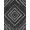 Black And White, Pattern 10, variant on ODIKA 8'x10' Washable Area Rug Geometric Crosshatch Framework Balanced Two Tone Decorative Surface for Dining Room, Large Office, Lounge, Non-Slip Chair-Friendly Mat