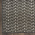 thumbnail image 5 of Nourison Horizon Indoor/Outdoor 9' x 12' Charcoal Modern Rug, 5 of 11