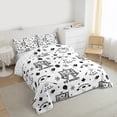 thumbnail image 3 of Castle Fairy 2-Piece Twin Size Comforter Set - Ice Hockey Sports Gamer Print, 3 of 8