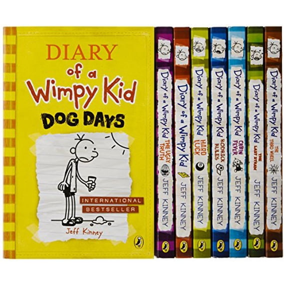Pre-Owned Diary of a Wimpy Kid: Diary of a Wimpy Kid Box of Books 1-8 + the Do-It-Yourself Book (Hardcover)