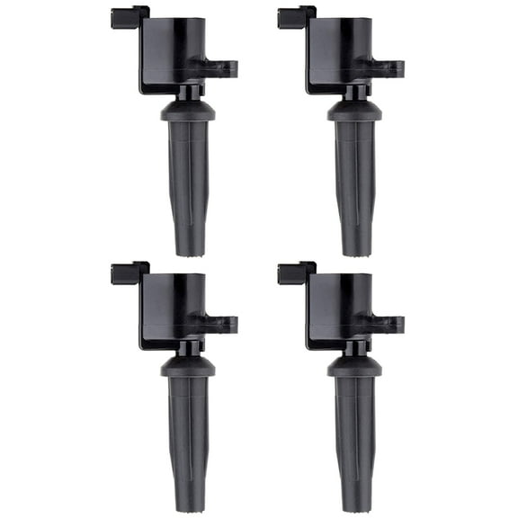 Set of 4 ISA Ignition Coils Compatible with Ford Mazda Transit Focus 2.0L 2.3L Replacement for FD505 DG507 DG541 Fits select: 2010-2017 FORD FUSION SE, 2008-2012 FORD ESCAPE XLT