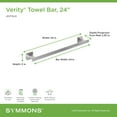 thumbnail image 3 of Symmons 493Tb24 Verity 24" Towel Bar - Nickel, 3 of 7