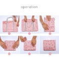 thumbnail image 6 of BCZHQQ 18.9" Girls Duffle Bag for Travel with Shoe Compartment and Wet Pocket, Pink, 6 of 7