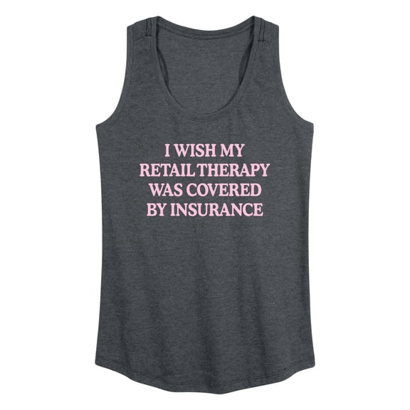 Instant Message - Retail Therapy - Women's Racerback Tank Top