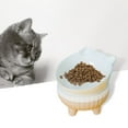 thumbnail image 3 of Cuenco inclinado para gatos Zulema Beige 11,7 cm x 10,5 cm 14,5 cm x 13 cm Cuencos para gatos, 3 of 7