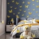 thumbnail image 4 of 96 Decoraciones de Pared de Mariposas - Pegatinas Metálicas 3D para Fiestas, Bodas y Decoración de Habitaciones, Color Dorado, 4 of 7