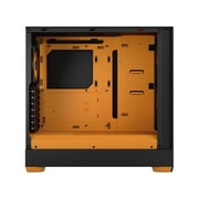 Fractal Design Pop Air RGB Black Orange Core TG ATX High-Airflow Clear Tempered Glass Window Mid Tower Computer Case