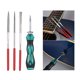 thumbnail image 3 of Juego de herramientas de reparación 15 PCS Kit de herramientas de mantenimiento de guitarra con cepillo de limpieza Accesorios de guitarra Kit de herramientas de reparación de trastes pulidos para gui Maboto Juego de herramientas de reparación, 3 of 6