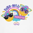 thumbnail image 3 of CafePress - Furb Moji Friends Kids Baseball T Shirt - Kids Cotton Baseball Jersey, 3/4 Sleeve Shirt, 3 of 4