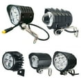 thumbnail image 4 of Electric Car Led Headlights Aluminum Alloy Headlights with Horn Lens Lights J-Led-1D, 4 of 6