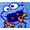 Cookie Monster Blue, variant on Minions Boys Exclusive Hooded Pajama Blanket Sleeper, Sizes 4-12