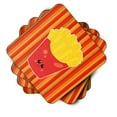 thumbnail image 2 of French Fries Face Foam Coaster Set of 4, 2 of 3