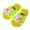 Yellow, variant on Light Up Slippers For Kids, Sensor Glow Sandals Cute Cartoon Eyes, Motion Sensor LED Slides, for Teens