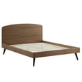 thumbnail image 3 of Modway Bronwen Twin Wood Platform Bed in Walnut, 3 of 3