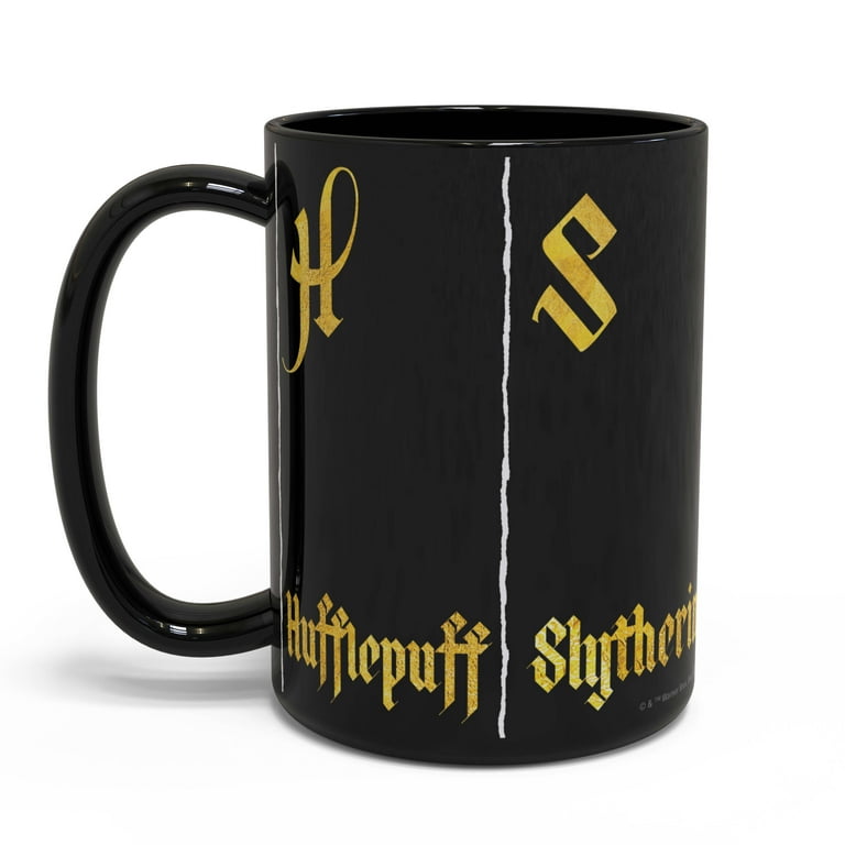 Zak Designs Harry Potter Color Change 15 Ounce Mug, Gryffindor, Hufflepuff,  Ravenclaw, and Slytherin