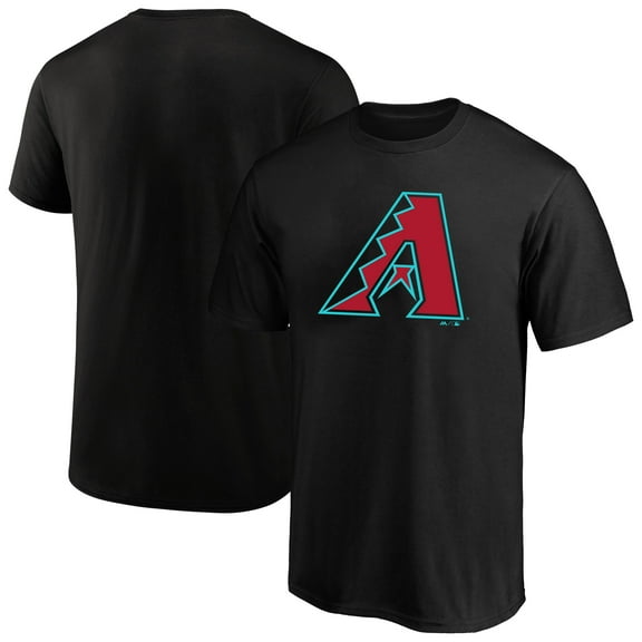 Men's Profile Black Arizona Diamondbacks Big & Tall Primary Logo T-Shirt