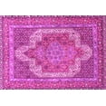 thumbnail image 1 of Ahgly Company Indoor Rectangle Medallion Pink Traditional Area Rugs, 7' x 10', 1 of 4