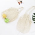 thumbnail image 5 of Mesh Bag String Shopping Bag Long Strap Handbag Reusable Fruit Storage Handbag Totes Net Bag, 5 of 9