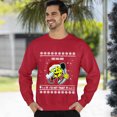thumbnail image 3 of Christmas Sweatshirt, Funny Pickleball Christmas Sweatshirt, Ho Ho Ho Ugly Holiday Jumper, Festive Xmas Gift for Dinking Players & Fans, 3 of 5