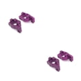 thumbnail image 1 of Vogacara Copa de rueda trasera de 2 piezas, gran Material de dirección, tipo C, práctico para instalar, cambio directo decorativo para modelo RC Violeta 2piezas Vogacara CBP203207, 1 of 5