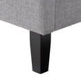 thumbnail image 3 of Bellevue Upholstered King Panel Bed with Slats and Headboard, 3 of 9