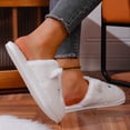 thumbnail image 5 of SAWOBUUN Cute Cat Slippers for Women Men Animal Fuzzy Plush Closed Toe House Slippers Soft Fluffy Warm Cozy Indoor Bedroom Shoes, 5 of 7