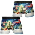 thumbnail image 3 of Merry Christmas and Happy New Year Santa Beagle Holiday Xmas Winter 2025 All Over Print Boxer Briefs Underwear for Men Dad Beagles Dog Lover Gifts Idea - 00024, 3 of 6