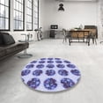 thumbnail image 3 of Ahgly Company Indoor Rectangle Patterned Slate Blue Area Rugs, 8' x 12', 3 of 6