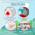thumbnail image 7 of SkyMagic Poke Poke Art Animals Theme - Mess-Free Fabric Art Craft Kit with Flower Pressing, Creative Gift for Kids Ages 4+, 7 of 7