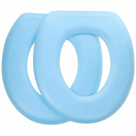 LAMIRO 2 Pcs Toilet Seat Cushions for Seniors Pressure Relief Soft Pad