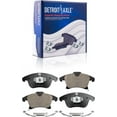 thumbnail image 5 of Detroit Axle - 10pc Brake Kit for 2013-2016 Lincoln MKZ Ford Fusion, Disc Brake Rotors Ceramic Brakes Pads: 11.81" inch Front and 11.89" inch Rear Rotors, 5 of 8