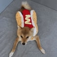 thumbnail image 7 of Sruoe Halloween Dog Costumes, Red S Hot Dog Costume 10in, 8-12lbs Cute Pet Hot Dog Outfit, Lightweight Elastic Cat Clothes Cat Costume for Small Puppy Halloween Costumes, 7 of 7