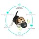 thumbnail image 3 of Squeaky Dog Toy Ball for Chewing Tooth Cleaning Durable Big Dogs Chew Ball Pet Chew Toys for Indoor Outdoor, 3 of 5