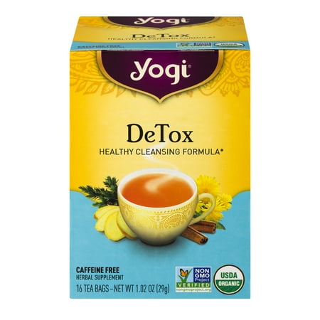 Yogi Tea Detox Tea Bags, 16 Ct