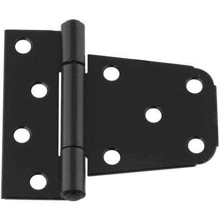 Extra Heavy Hinge N223-867 287 Extra Heavy Gate Hinges in Black, 3-1/2