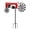 Red, variant on KGJQ Wind Spinner Durable Weather-Resistant Green Tractor Windmill with Rotating Wheels for Garden Patio Lawn Outdoor Decor Farmhouse Style Gift for Collectors