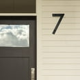 thumbnail image 2 of WZXPWT Modern Floating Acrylic House Number, 5-Inch Weather-Resistant Address Plaque for Home/Office - Full Perforation Digital Display with Customizable Font & Easy-Install Design, 2 of 6