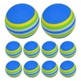 thumbnail image 1 of 4x10 Uds Pelotas De Golf Regalo De Golfista Entrenamiento De Golf Para Campo De Práctica Interior Patio Trasero Azul, 1 of 8
