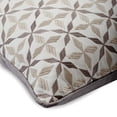 thumbnail image 2 of Cushion Cover, Throw Pillow Cover 20x20 inch (50x50 cm) Brown Silk Embroidery Pillow Cover, Floral Couch Pillow, Brown Pillow Cover 20x20 inch (50x50 cm) - Florastic Lattice, 2 of 6
