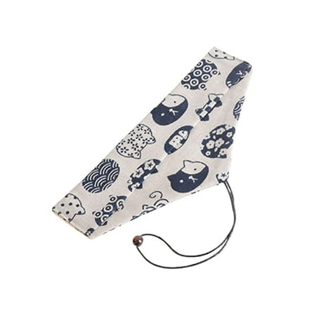 

Labakihah Portable Chopsticks Spoon And Fork Storage And Wind Binding Tableware Bag Tableware cutlery bag
