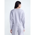 thumbnail image 3 of Scoop Women's and Women's Plus V-Neck Sweatshirt, Sizes XS-4X, 3 of 5