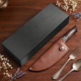thumbnail image 3 of Cuchillo De Cocina Cuchillo De Sacrificio Cuchillo De Corte De Carne, Diseño Tallado, Con Funda Protectora., 3 of 19