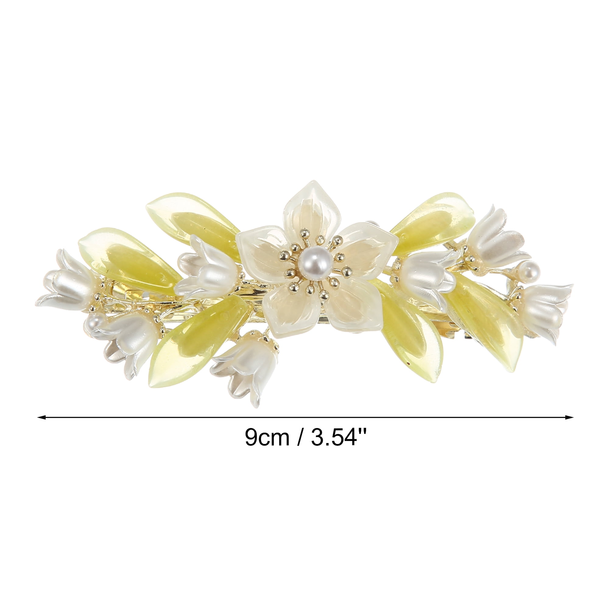 Unique Bargains Hair Barrettes Hair Accessories for Women Rhinestones Hair Pin