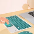 thumbnail image 3 of Kit de teclado y ratón con panel táctil Bluetooth, Combos de teclado y ratón inalámbricos rusos, árabes, españoles, Teclado para iPad, teléfono y tableta, 3 of 5