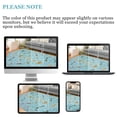thumbnail image 5 of Soft Modern Area Rug for Living Room, Bedroom, Durable Home Decor Carpet, 8x10ft, Elegant Cyan, 5 of 8