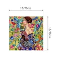 thumbnail image 3 of Gobelin canvas for halfstitch without yarn after Gustav Klimt - Lady with Fan 3245L, 3 of 3